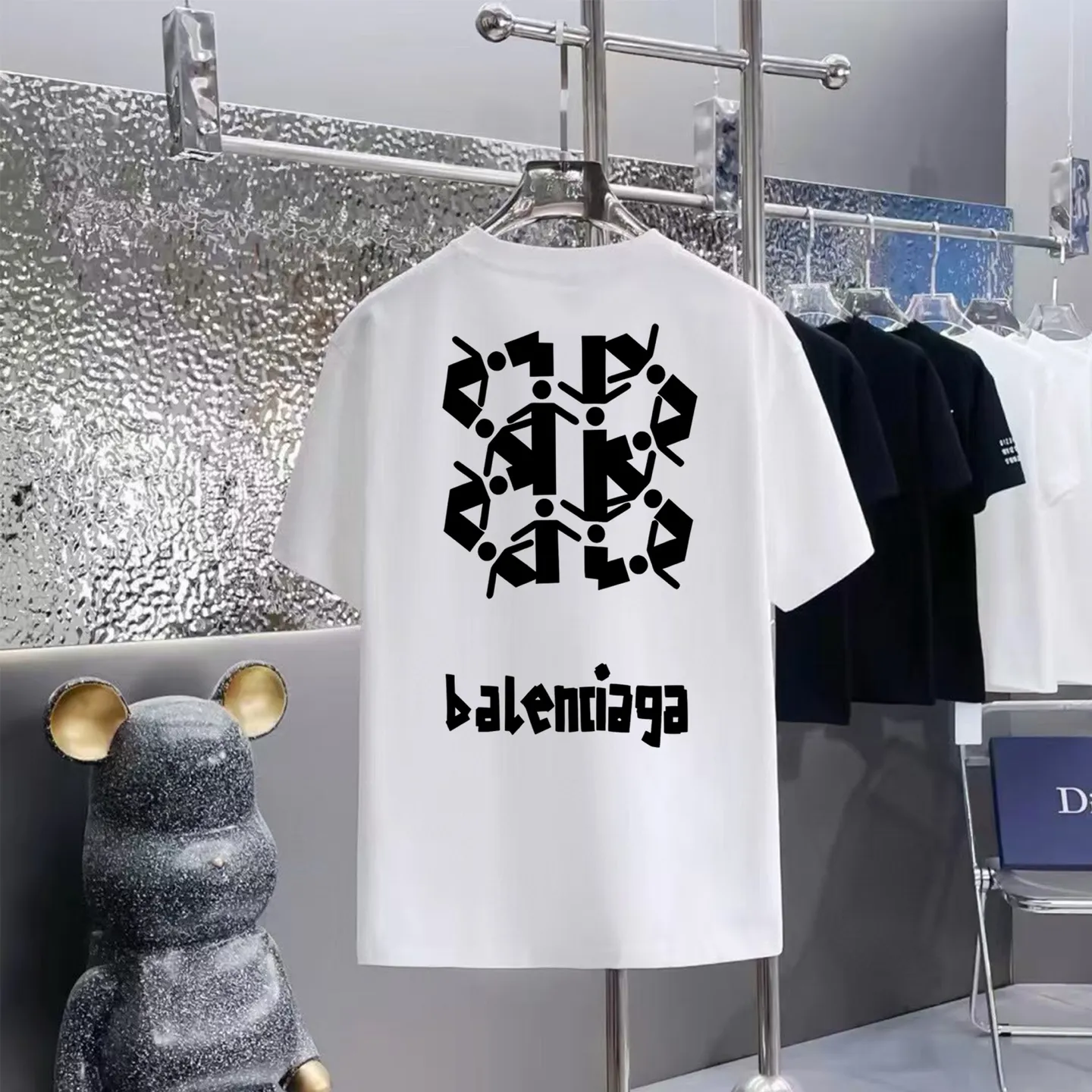 Balenciaga T 1:1 300 1×1 Same Style logo OS 200 ：Black，White， ，Red， Gray Size：XS-L
